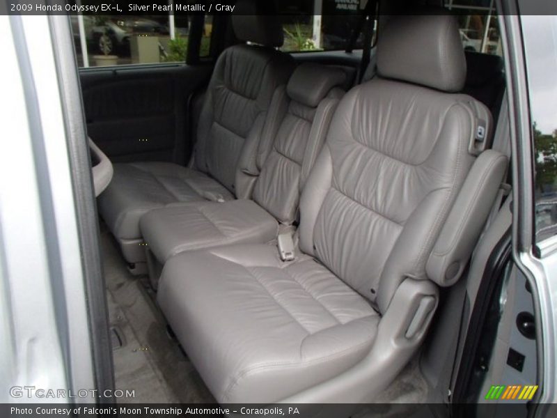 Silver Pearl Metallic / Gray 2009 Honda Odyssey EX-L