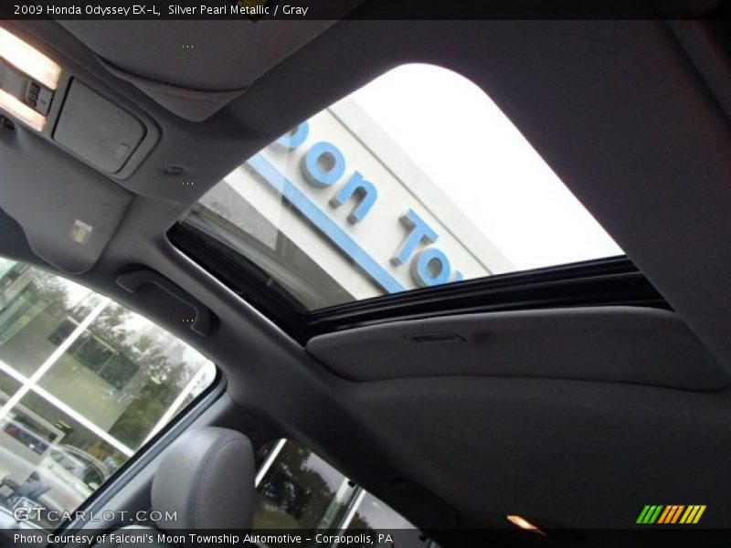Silver Pearl Metallic / Gray 2009 Honda Odyssey EX-L