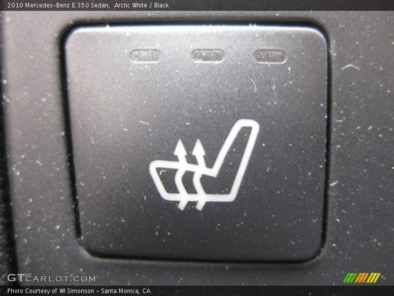 Arctic White / Black 2010 Mercedes-Benz E 350 Sedan