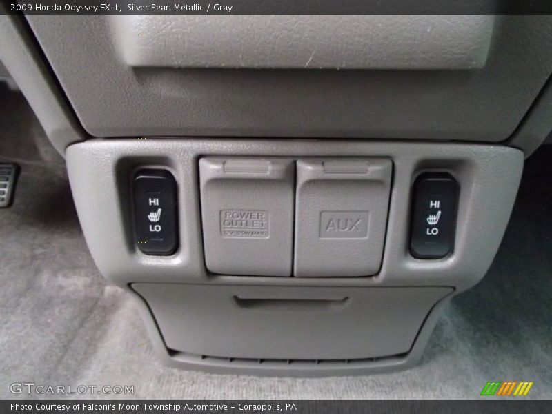 Silver Pearl Metallic / Gray 2009 Honda Odyssey EX-L