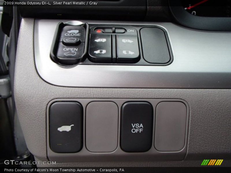Silver Pearl Metallic / Gray 2009 Honda Odyssey EX-L