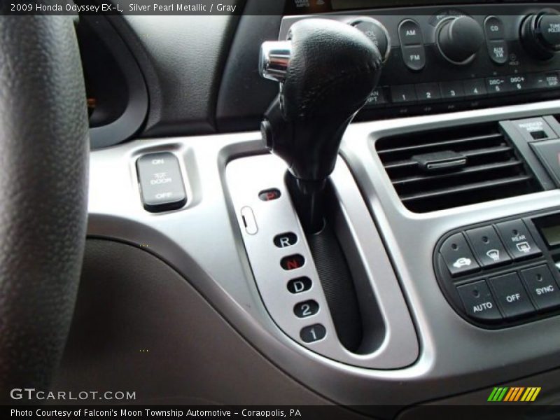 Silver Pearl Metallic / Gray 2009 Honda Odyssey EX-L
