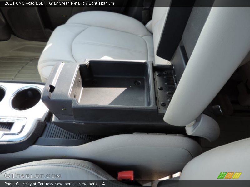 Gray Green Metallic / Light Titanium 2011 GMC Acadia SLT