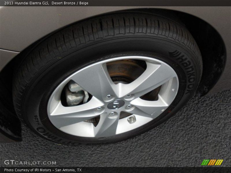 Desert Bronze / Beige 2013 Hyundai Elantra GLS