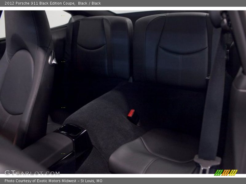 Black / Black 2012 Porsche 911 Black Edition Coupe