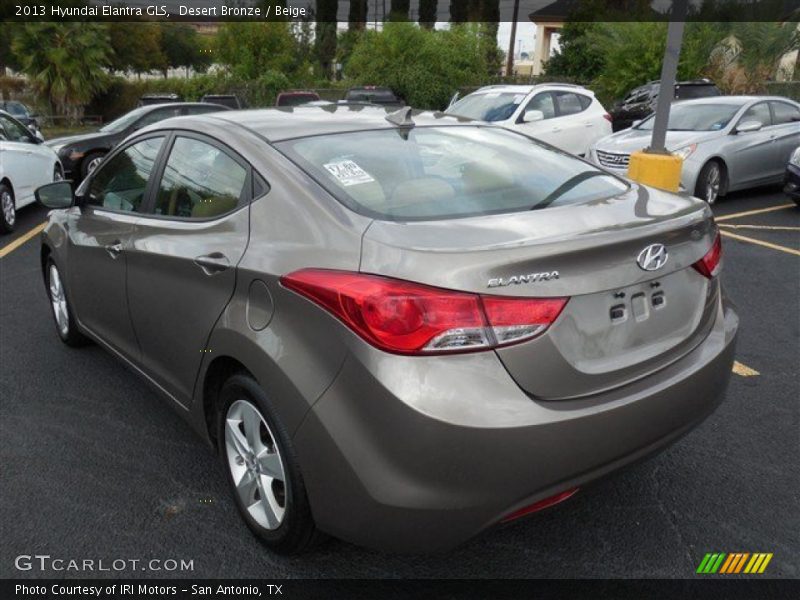 Desert Bronze / Beige 2013 Hyundai Elantra GLS