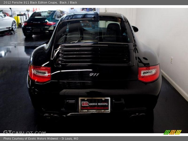 Black / Black 2012 Porsche 911 Black Edition Coupe