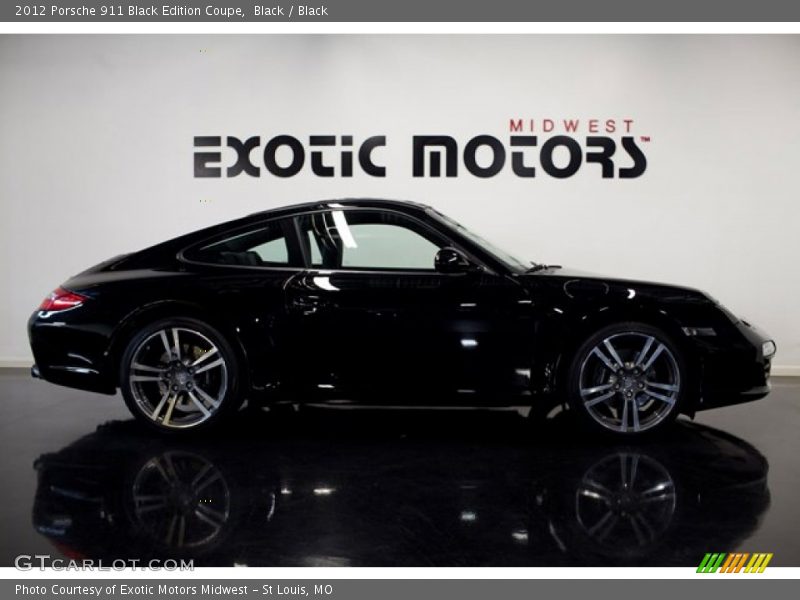 Black / Black 2012 Porsche 911 Black Edition Coupe