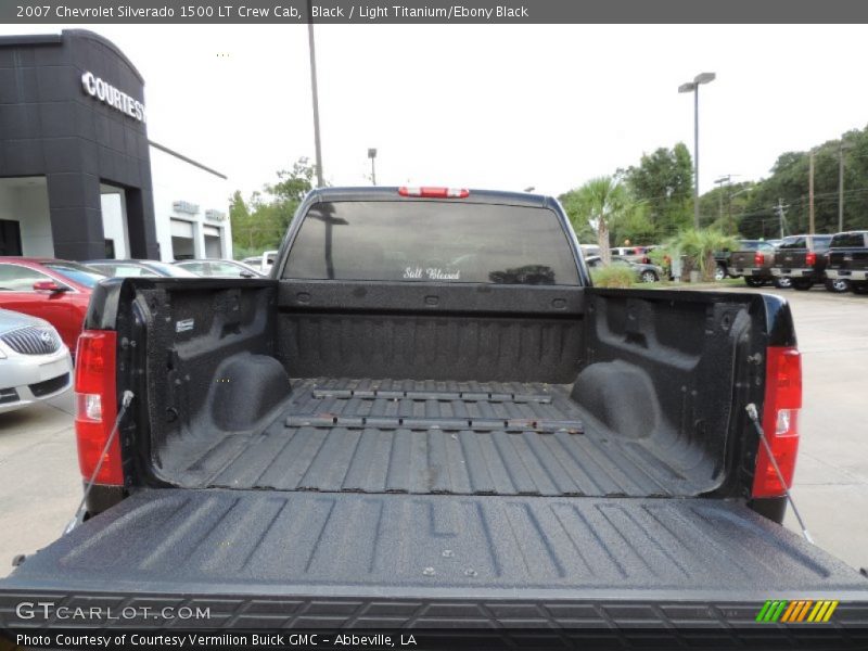 Black / Light Titanium/Ebony Black 2007 Chevrolet Silverado 1500 LT Crew Cab