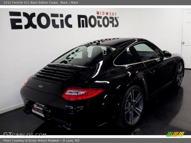 Black / Black 2012 Porsche 911 Black Edition Coupe