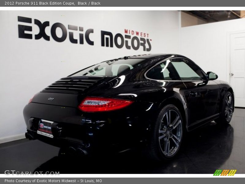 Black / Black 2012 Porsche 911 Black Edition Coupe