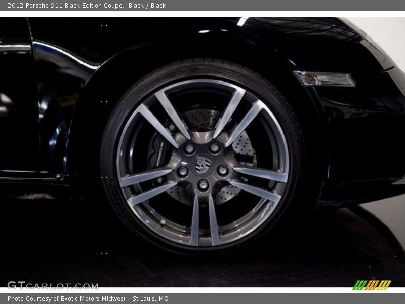 Black / Black 2012 Porsche 911 Black Edition Coupe