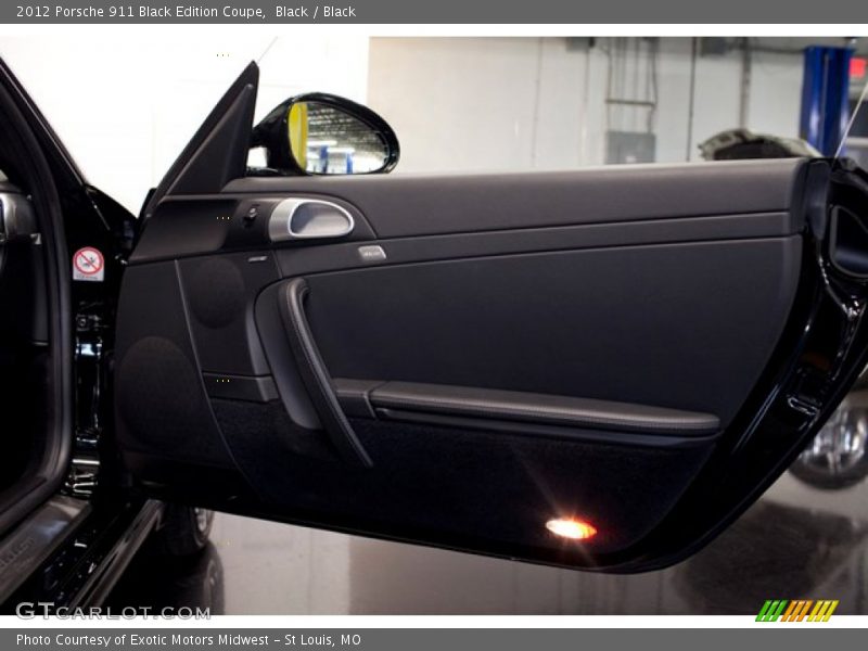 Black / Black 2012 Porsche 911 Black Edition Coupe