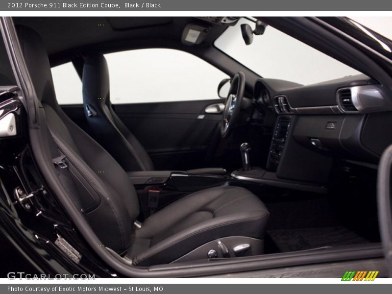 Black / Black 2012 Porsche 911 Black Edition Coupe