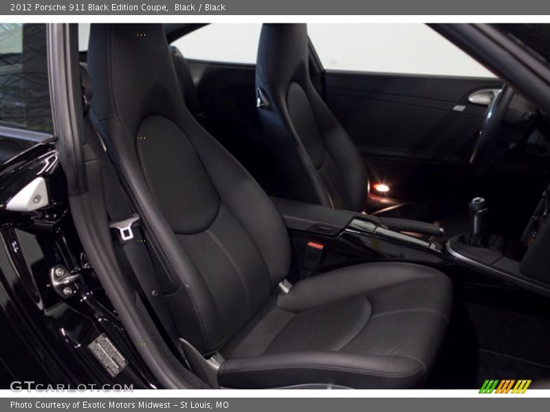 Black / Black 2012 Porsche 911 Black Edition Coupe