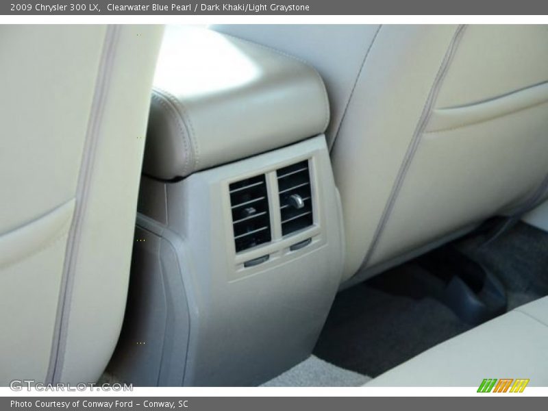 Clearwater Blue Pearl / Dark Khaki/Light Graystone 2009 Chrysler 300 LX