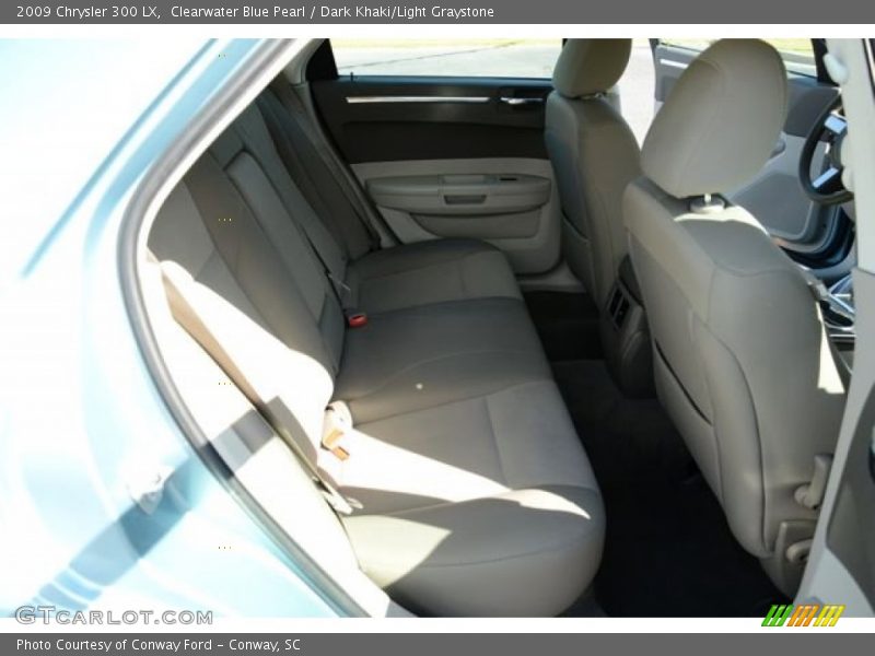 Clearwater Blue Pearl / Dark Khaki/Light Graystone 2009 Chrysler 300 LX