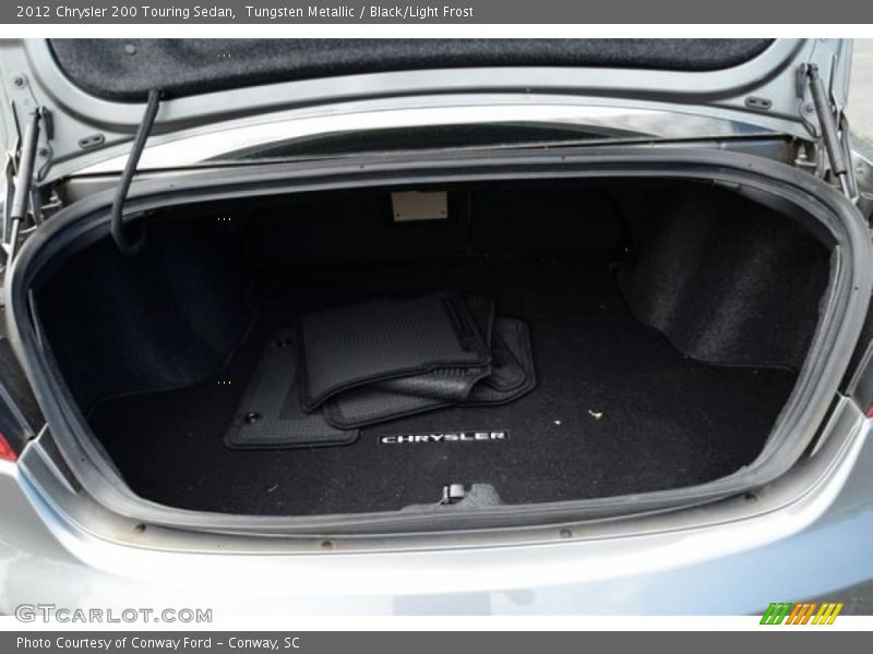 Tungsten Metallic / Black/Light Frost 2012 Chrysler 200 Touring Sedan