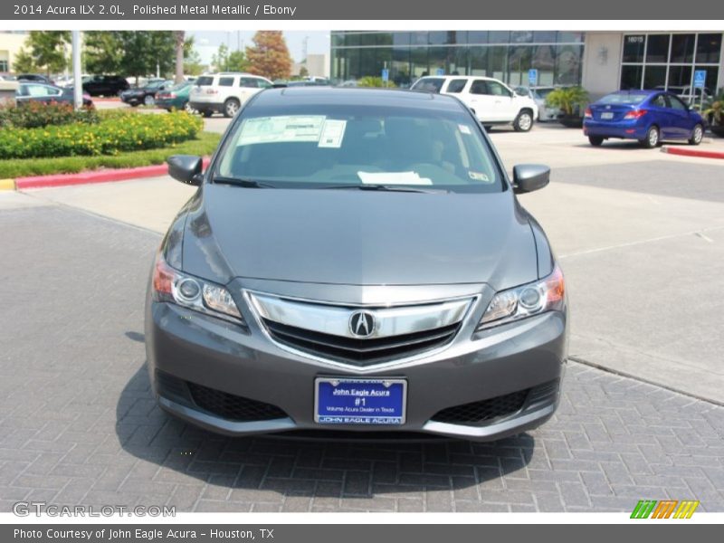 Polished Metal Metallic / Ebony 2014 Acura ILX 2.0L