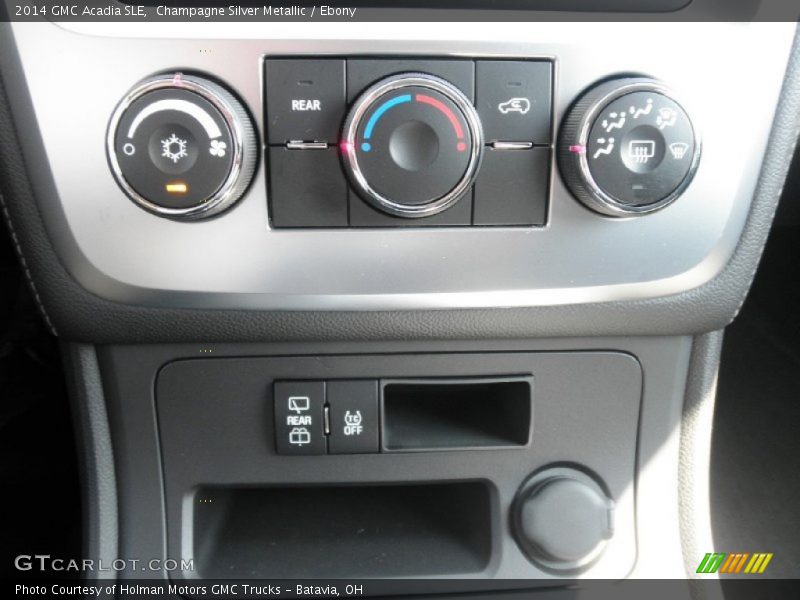 Champagne Silver Metallic / Ebony 2014 GMC Acadia SLE
