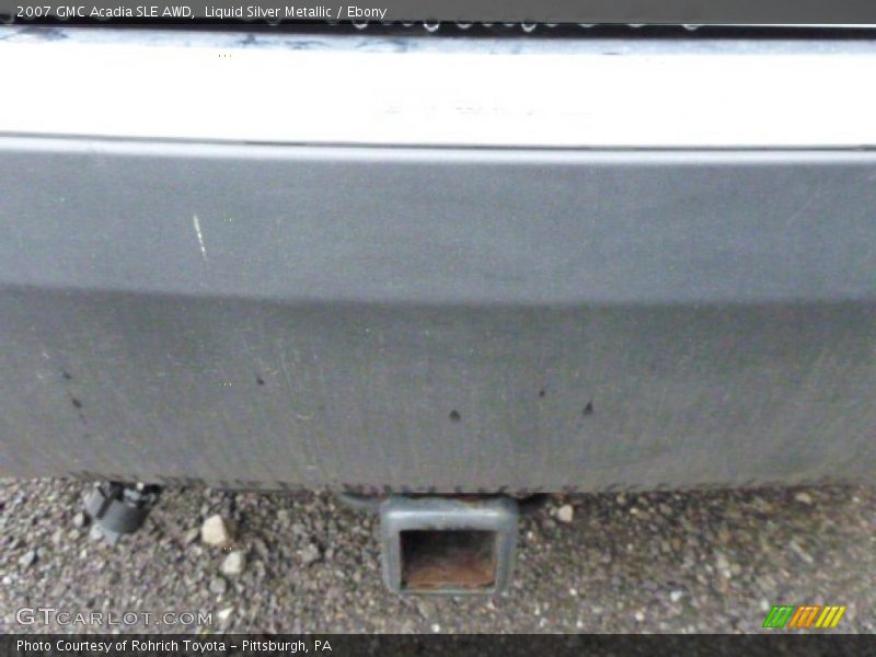 Liquid Silver Metallic / Ebony 2007 GMC Acadia SLE AWD