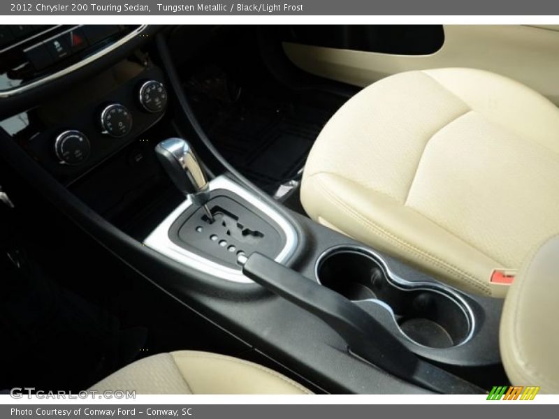 Tungsten Metallic / Black/Light Frost 2012 Chrysler 200 Touring Sedan