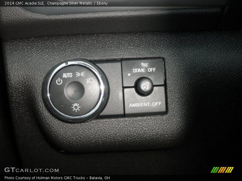 Champagne Silver Metallic / Ebony 2014 GMC Acadia SLE
