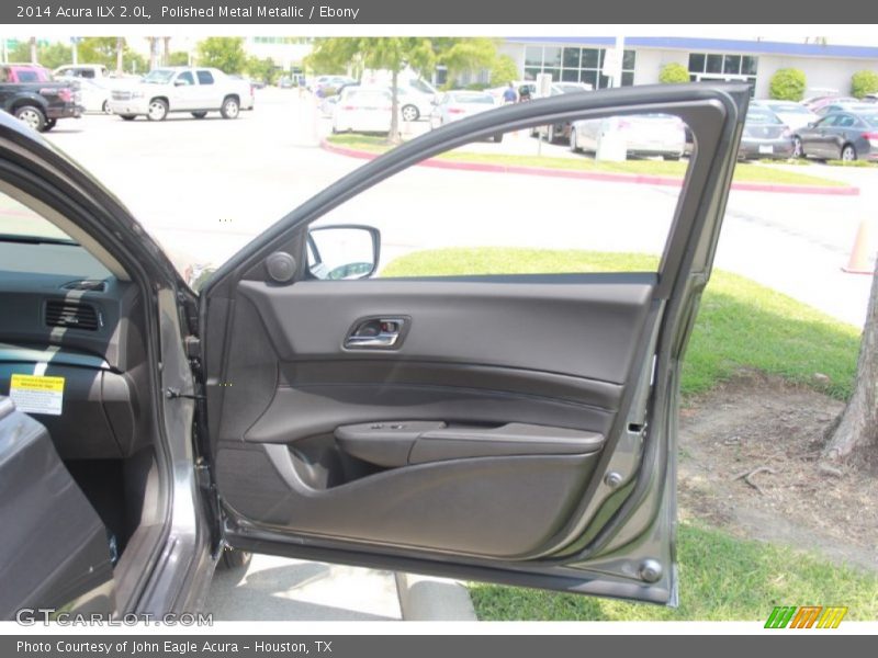 Polished Metal Metallic / Ebony 2014 Acura ILX 2.0L