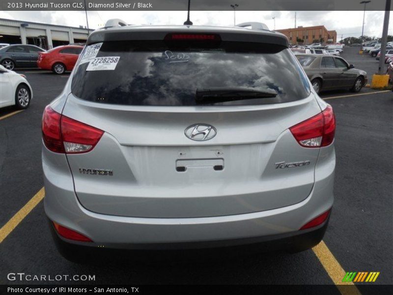 Diamond Silver / Black 2013 Hyundai Tucson GLS