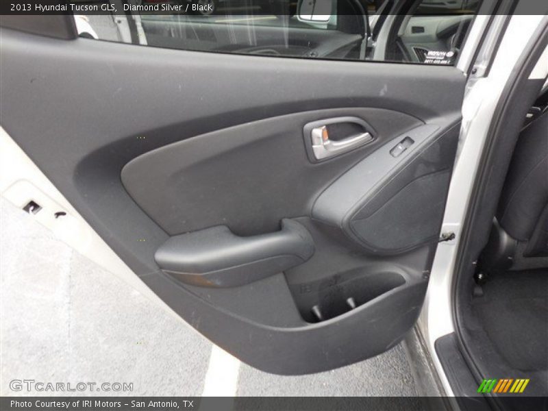 Diamond Silver / Black 2013 Hyundai Tucson GLS
