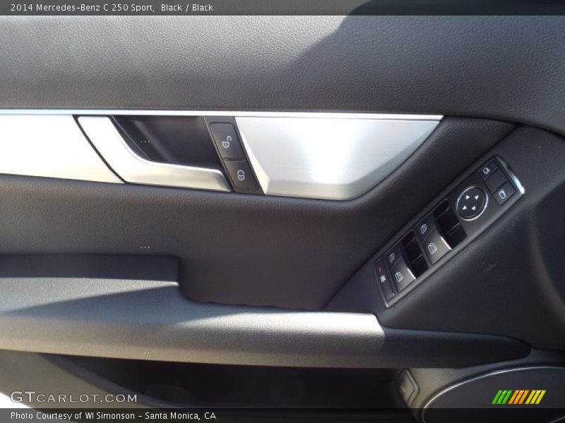 Black / Black 2014 Mercedes-Benz C 250 Sport