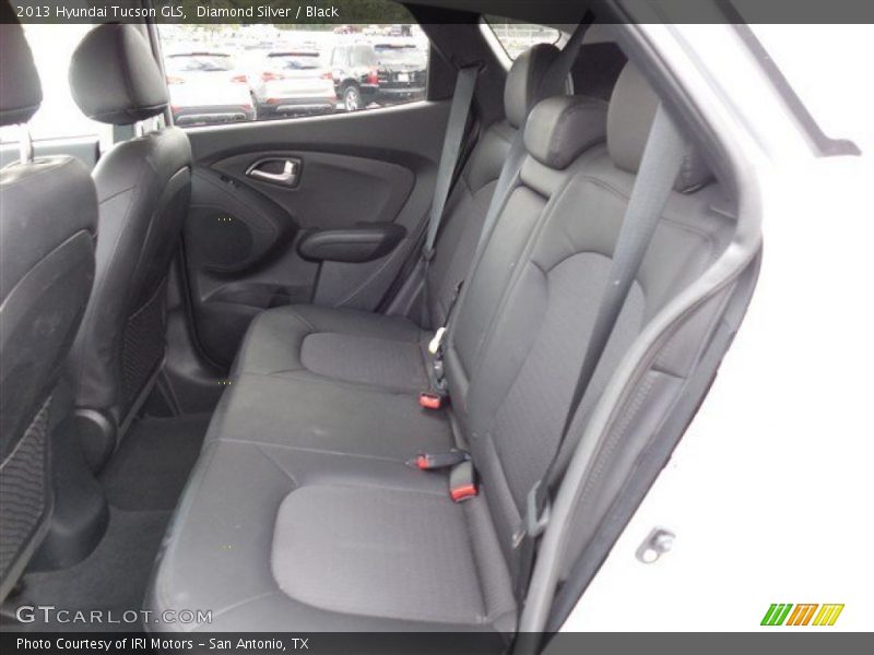 Diamond Silver / Black 2013 Hyundai Tucson GLS