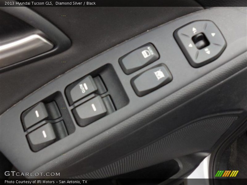 Diamond Silver / Black 2013 Hyundai Tucson GLS