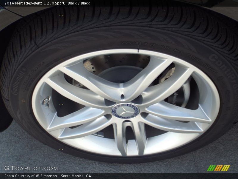 Black / Black 2014 Mercedes-Benz C 250 Sport