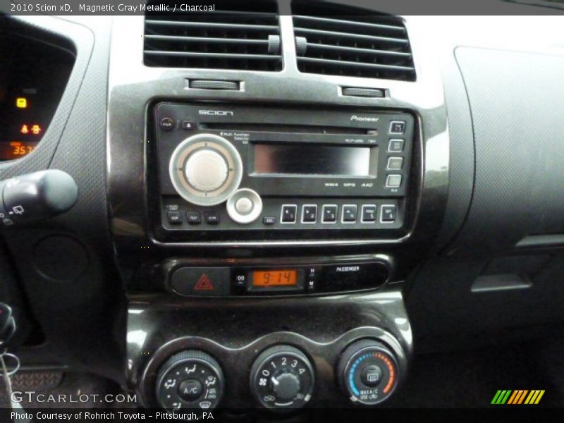 Magnetic Gray Metallic / Charcoal 2010 Scion xD