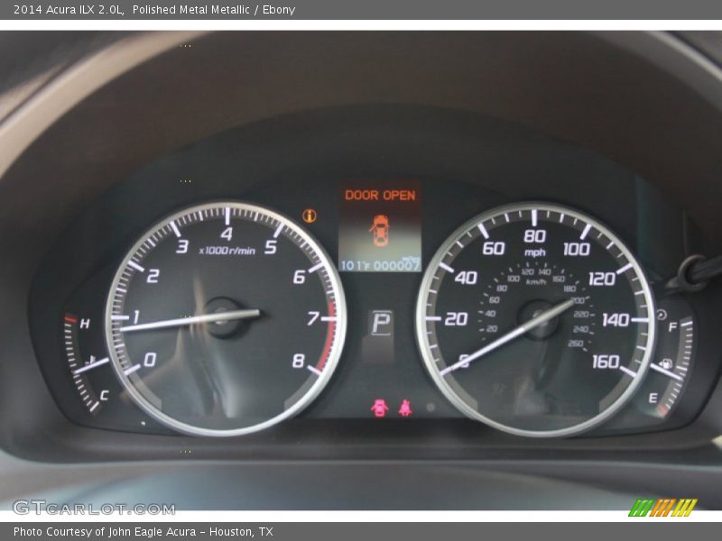 Polished Metal Metallic / Ebony 2014 Acura ILX 2.0L