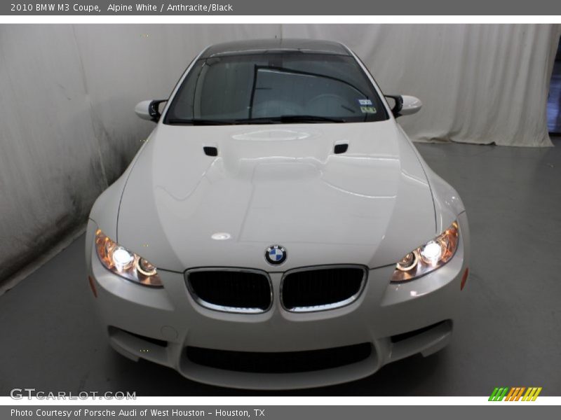 Alpine White / Anthracite/Black 2010 BMW M3 Coupe