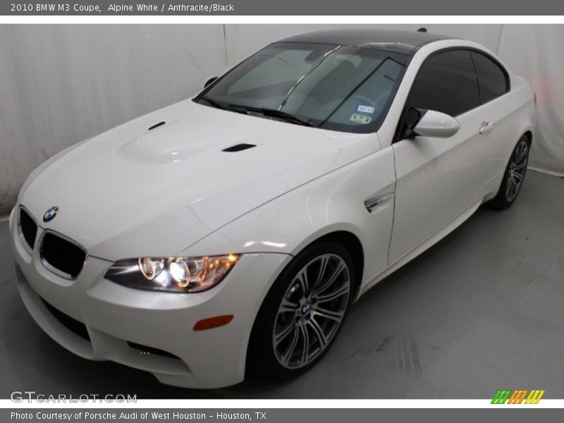 Alpine White / Anthracite/Black 2010 BMW M3 Coupe