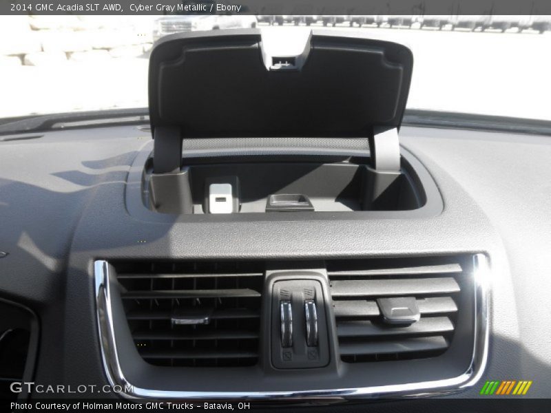 Cyber Gray Metallic / Ebony 2014 GMC Acadia SLT AWD