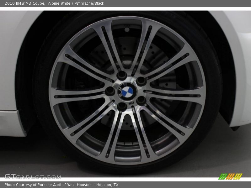 Alpine White / Anthracite/Black 2010 BMW M3 Coupe