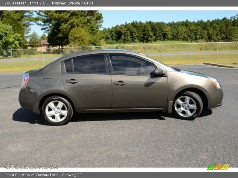 Polished Granite / Beige 2008 Nissan Sentra 2.0 S