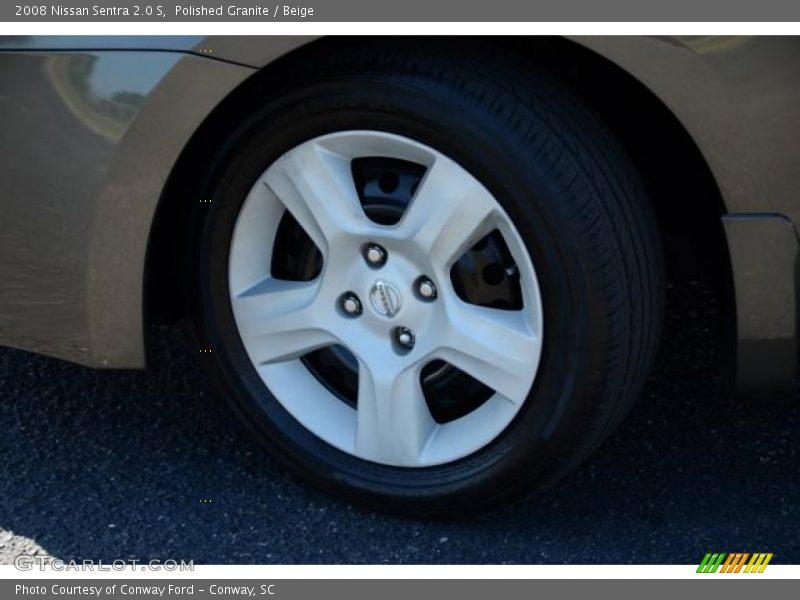 Polished Granite / Beige 2008 Nissan Sentra 2.0 S
