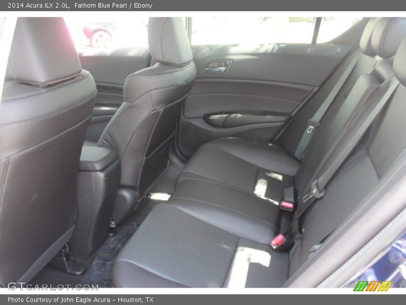 Fathom Blue Pearl / Ebony 2014 Acura ILX 2.0L