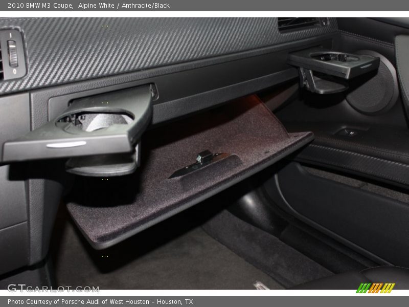 Alpine White / Anthracite/Black 2010 BMW M3 Coupe