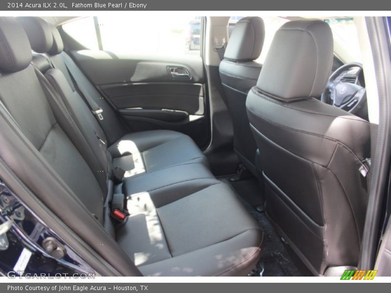 Fathom Blue Pearl / Ebony 2014 Acura ILX 2.0L
