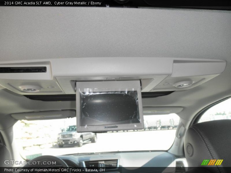 Cyber Gray Metallic / Ebony 2014 GMC Acadia SLT AWD