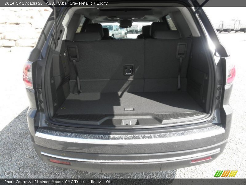 Cyber Gray Metallic / Ebony 2014 GMC Acadia SLT AWD