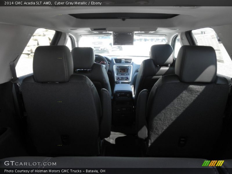 Cyber Gray Metallic / Ebony 2014 GMC Acadia SLT AWD