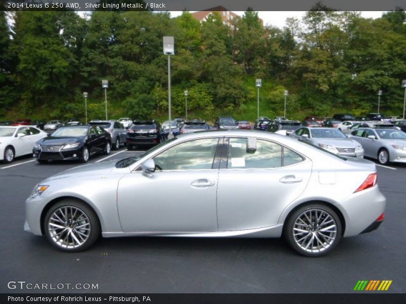  2014 IS 250 AWD Silver Lining Metallic