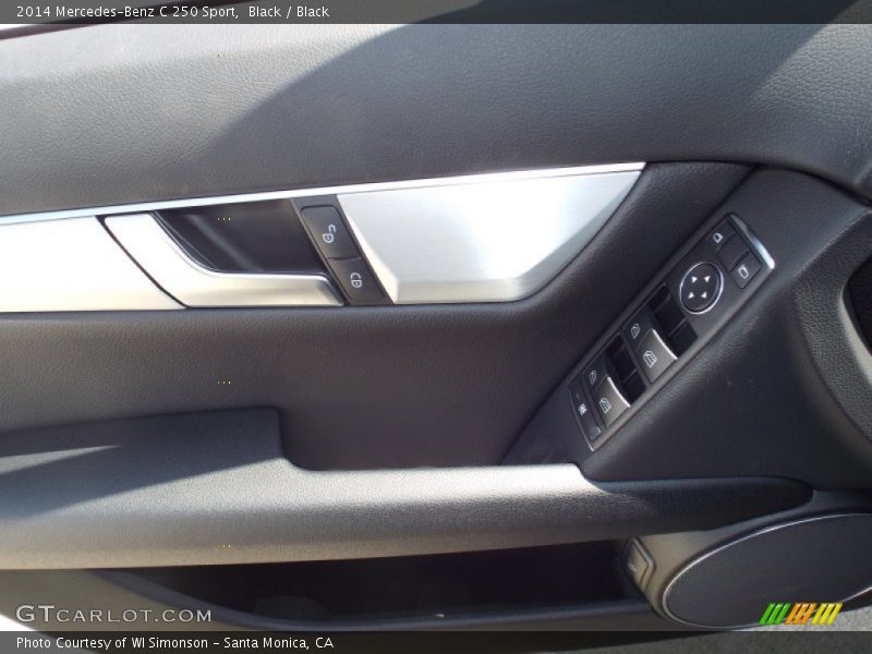 Black / Black 2014 Mercedes-Benz C 250 Sport
